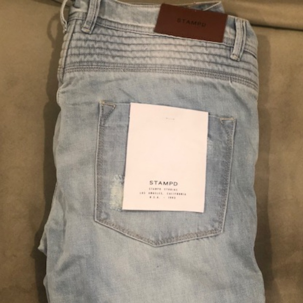 Stampd Demin Thrash- NEW with Original Tags st